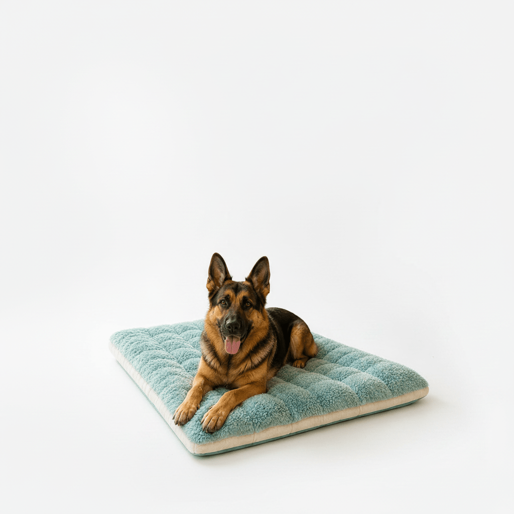 Samtsofa für Hunde PawLuxPets – Ansicht von vorne