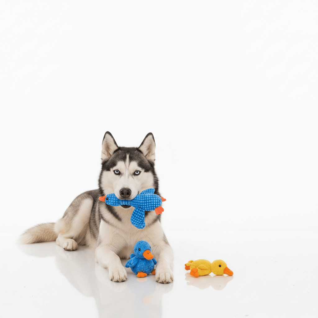 Bissfestes Plüschspielzeug für Hunde und Katzen – weitere Ansicht