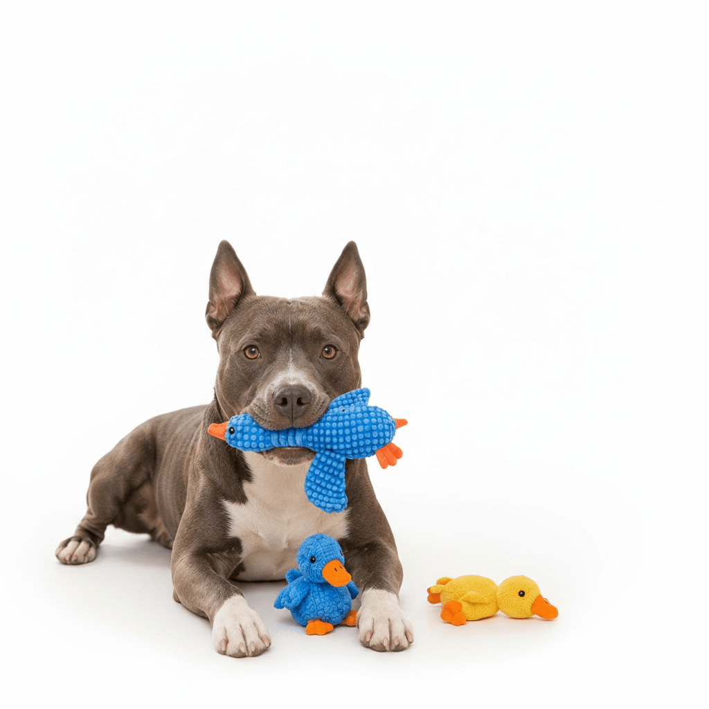 Bissfestes Plüschspielzeug für Hunde und Katzen – beim Spielen