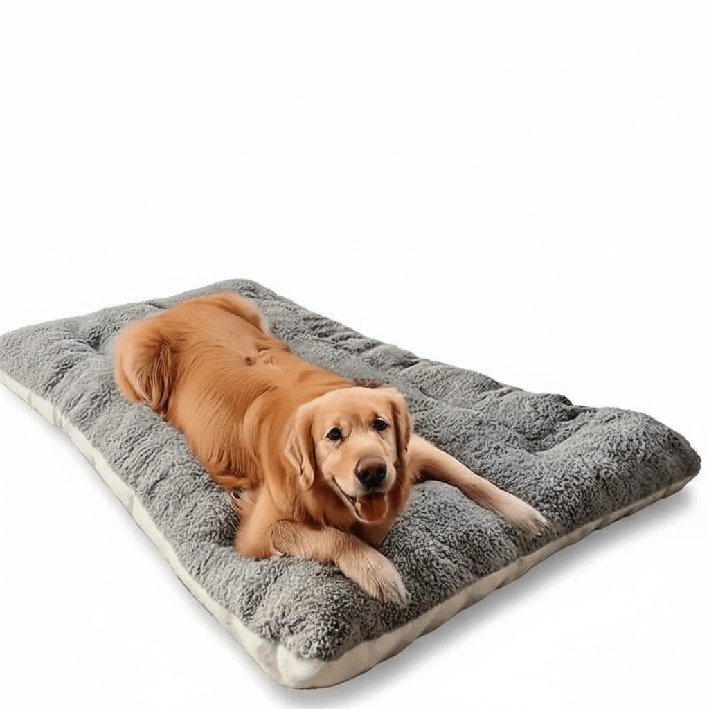 Samtsofa für Hunde – Materialdetail