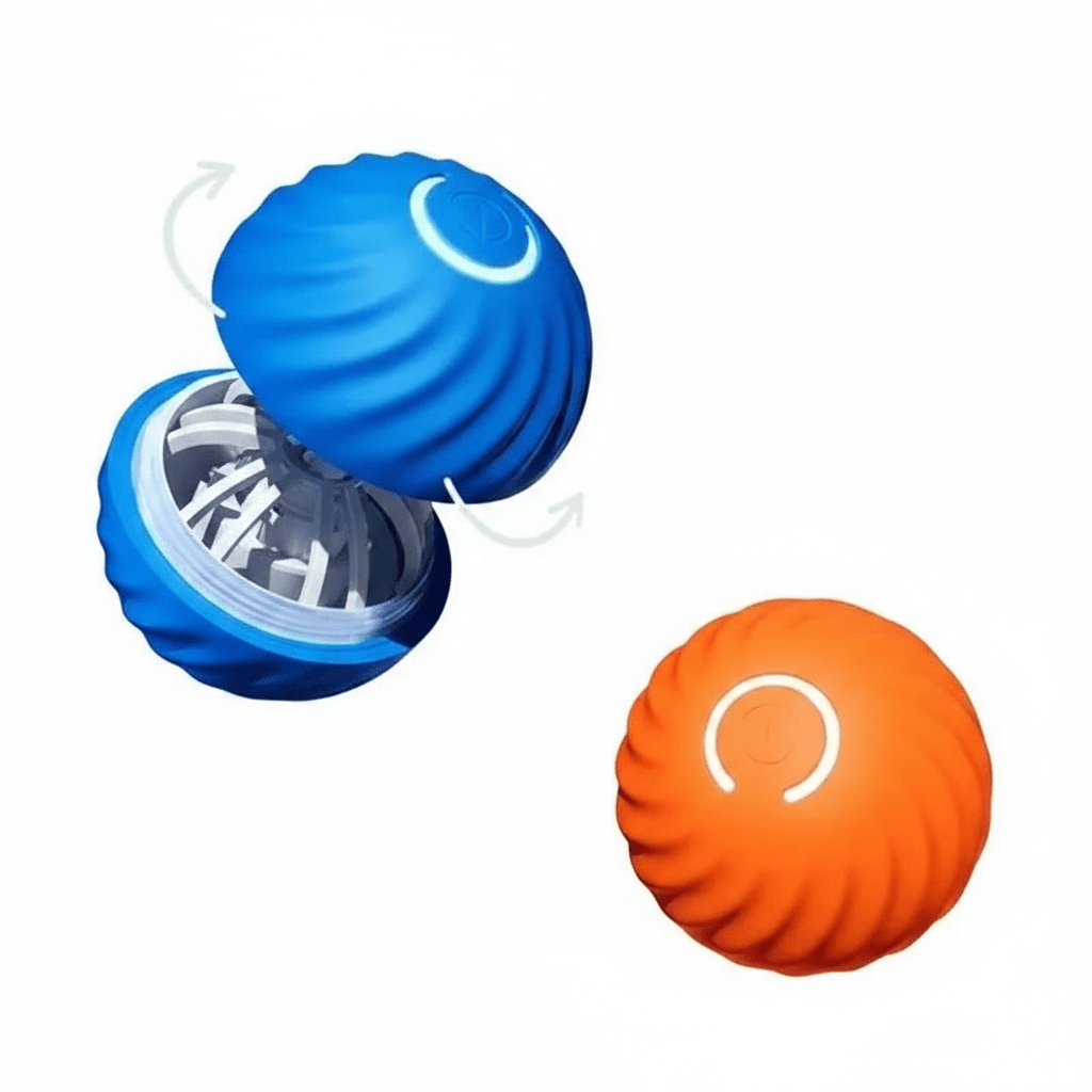 Automatischer interaktiver Ball für Hunde – Ladedetail