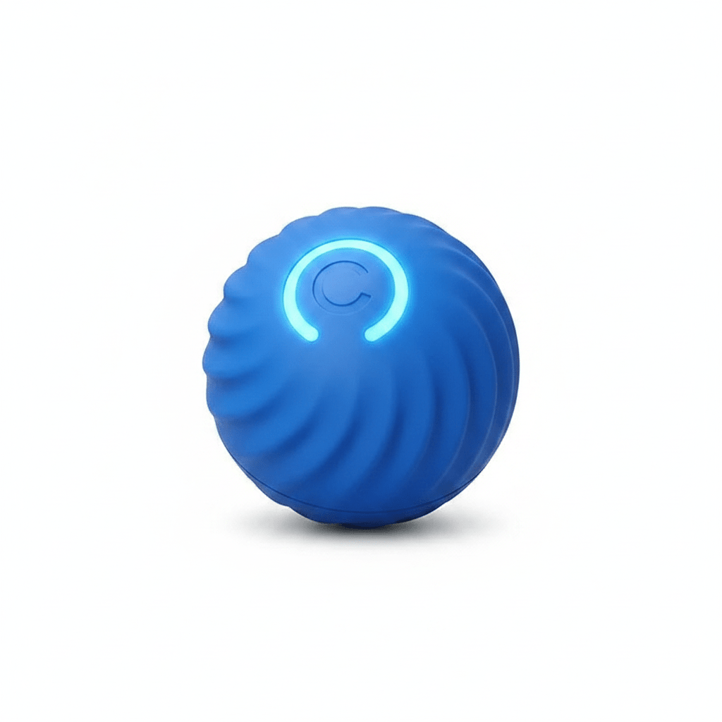Automatischer interaktiver Ball für Hunde – beim Spielen